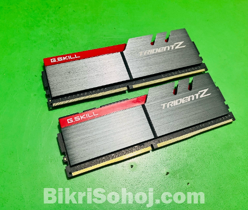 16GB (2x8GB) G.skill Tridentz DDR4 RAM